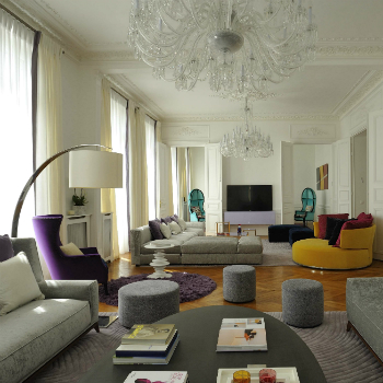 Art Chic Apartment In Paris Furnished By BRABBU